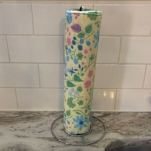 Floral Kitchen Reusable Cotton Paper Towel Roll